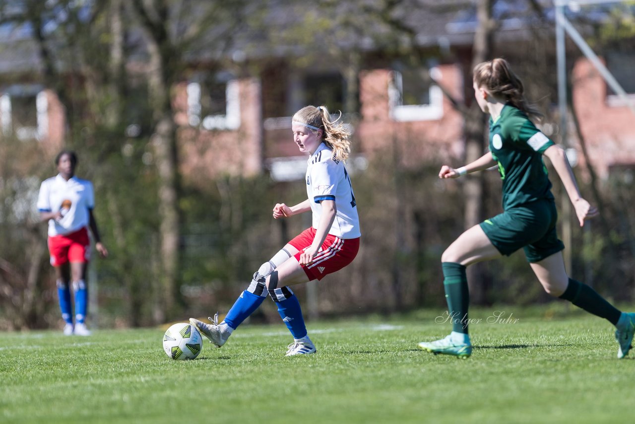 Bild 204 - wBJ Hamburger SV - WfL Wolfsburg : Ergebnis: 2:1